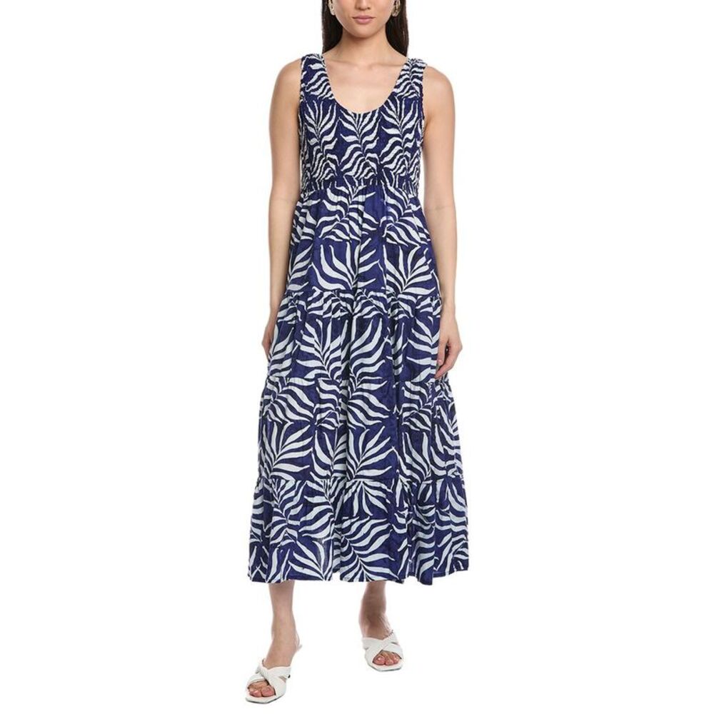 Tiare Hawaii Womens Aquarius Maxi Dress, Navy